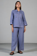 Mulberry Mist Linen Co-Ord Set