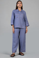 Mulberry Mist Linen Co-Ord Set