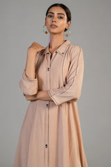 Pink Cotton Silk Dress