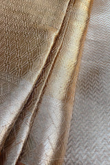 Golden Tissue Silk Woven Saree