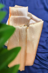 Golden Tissue Silk Woven Saree