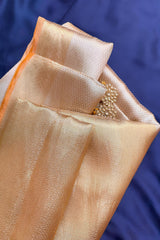 Golden Tissue Silk Woven Saree
