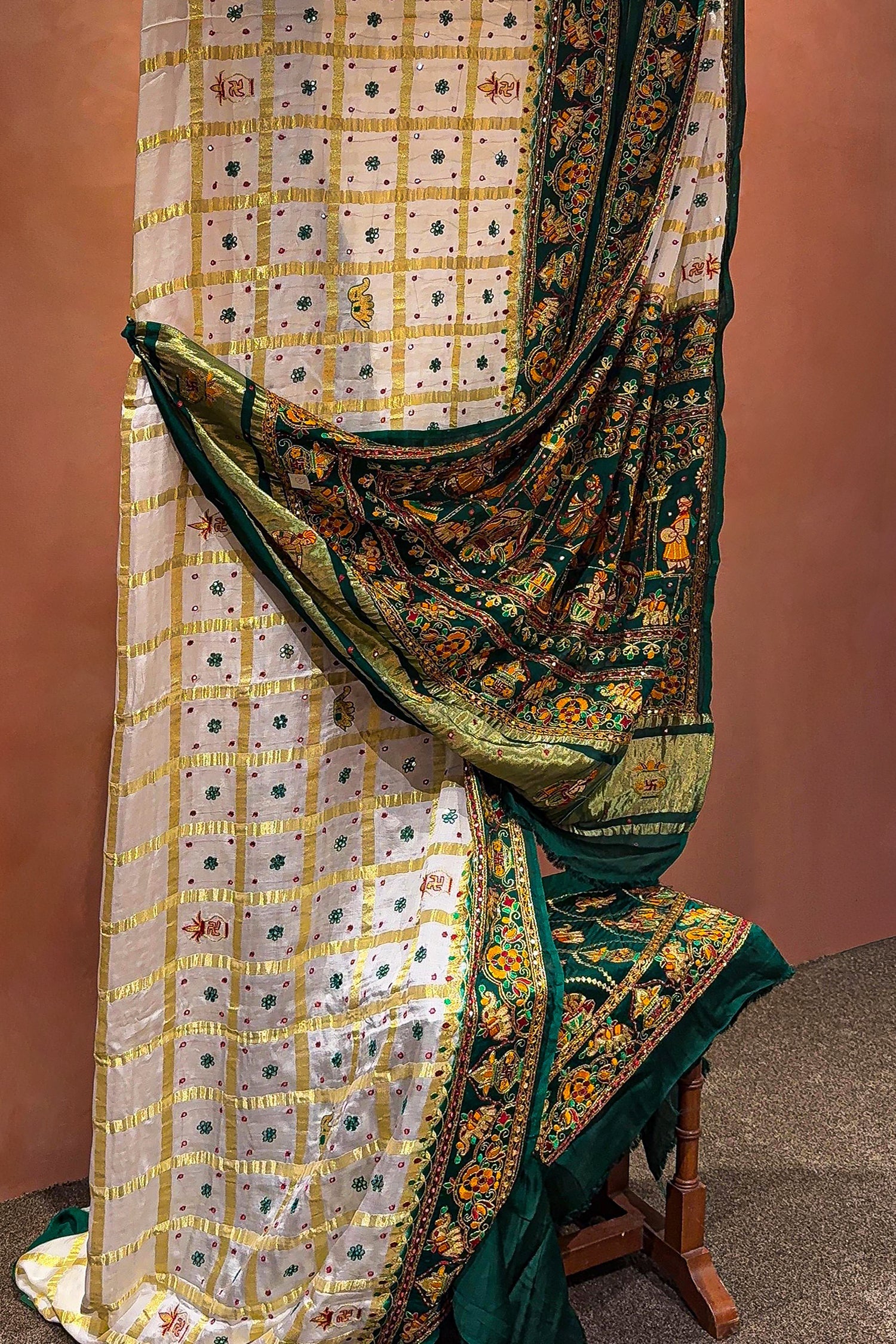 Marriage Bridal Gujarati Saree Sale Latest Traditional Gujarati