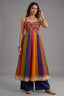 Multicolor Georgette Kutchi Mirror Work KurtI