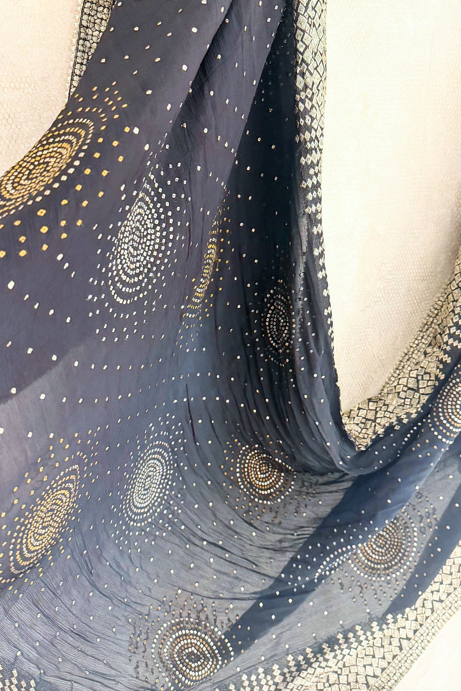 Sea Green Cotton Chaniya Choli with Kachchi Work and Shell Work