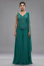 Persian Green Crepe Silk Beaded Crop Top Palazzo Suit