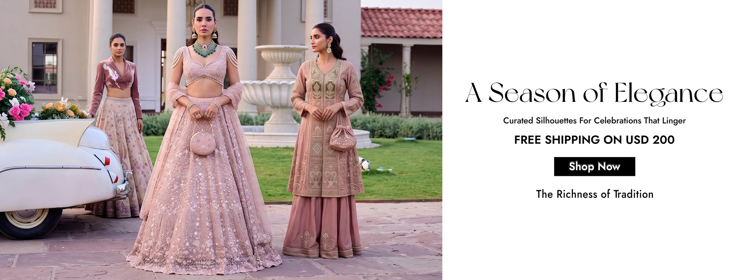 A Season of Elegance — festive Indian occasion wear