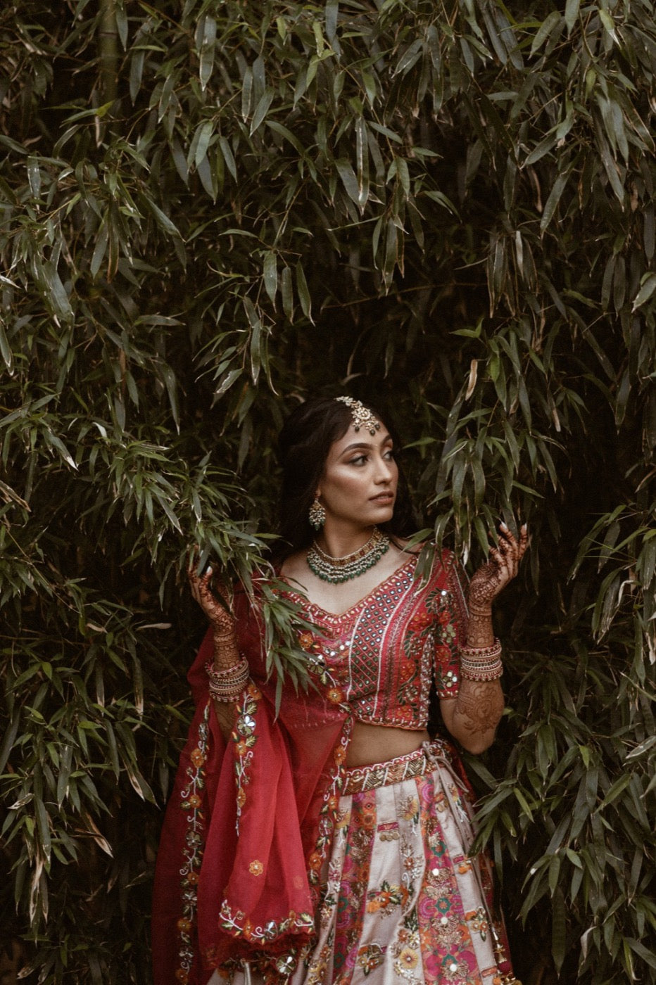 Asopalav customer wearing Indian occasion wear